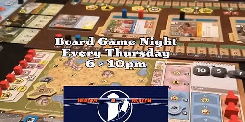 Board Game Night at Heroes' Beacon