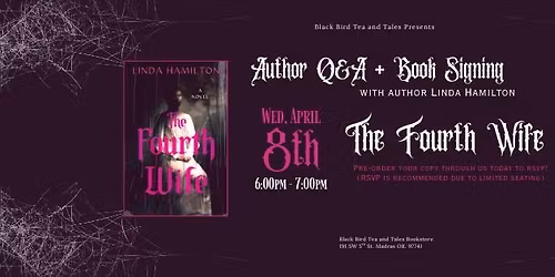 The Fourth Wife book signing and Author event!