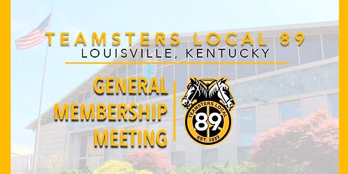 Summer 2026 General Membership Meeting