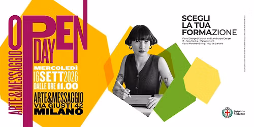 Open Day corsi Arte&Messaggio