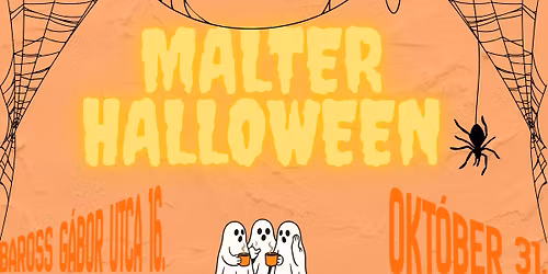 \ud83d\udc7b Halloween a Malterban \ud83c\udf83  | 10.31. BAROSS 16.