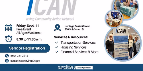 Irving Community Action Network (ICAN) Event 