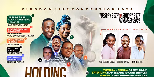 KINGDOM LIFE CONVENTION 2025