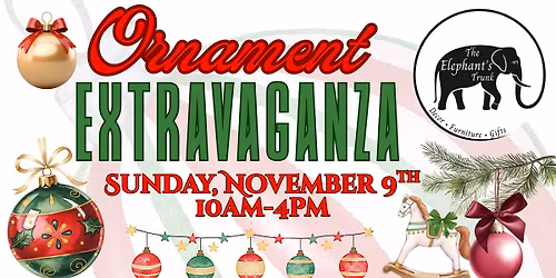 Ornament Extravaganza with Hundreds of Ornaments