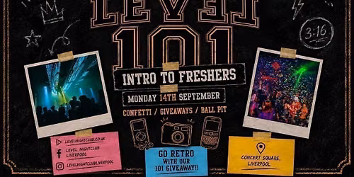 LEVEL 101: Intro to Freshers