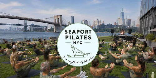 Seaport Pilates NYC at Heineken Riverdeck