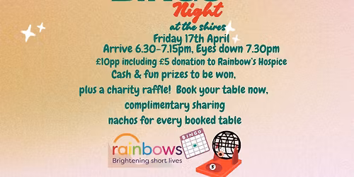 Charity Bingo Night