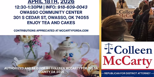 Tea and Justice - A Meet and Greet