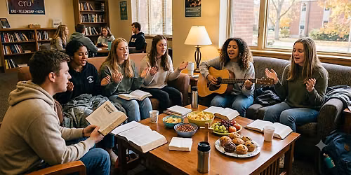 WORSHIP, STUDY AND LUNCHING