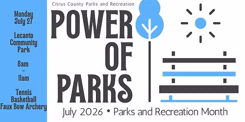 Pop-Up in the Park: Lecanto Community Park