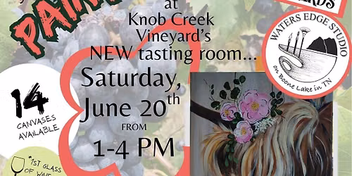 Paint & Sip at the Winery