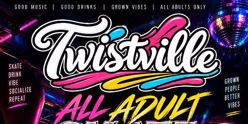 All Adult Skate Glow Party