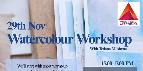 Watercolour Workshop with Tetiana Milshyna