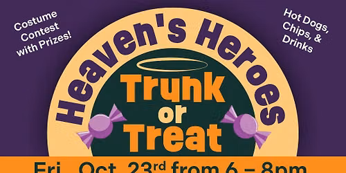 Heaven's Heroes Trunk or Treat!