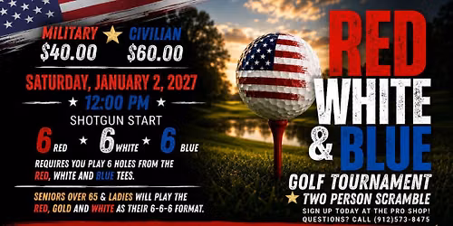 Trident Lakes Golf Club Red, White and Blue Tournament