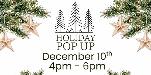 Holiday Pop Up