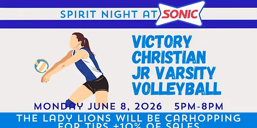VCS Jr. Varsity Volleyball- Spirit Night at SONIC