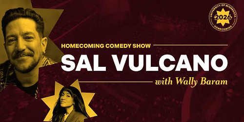 Homecoming Comedy Show featuring Sal Vulcano