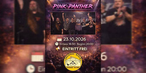 Live Event-  "PinkPanther" -Songs der 70er & 80er (Queen, Journey, AC/DC, Dio, Whitesnake)