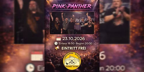 Live Event-  "PinkPanther" -Songs der 70er & 80er (Queen, Journey, AC\/DC, Dio, Whitesnake)