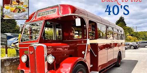 Back to the 40\u2019s - Vintage bus and steam Train trip 