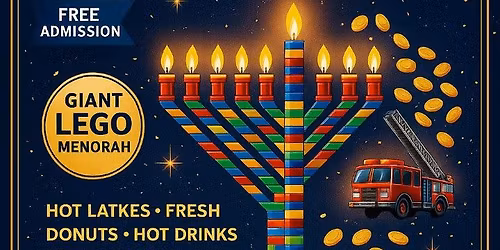 Toluca Lake "Lego" Menorah Lighting & Chanukah Party