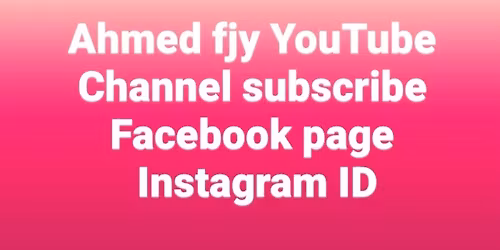 Ahmed fjy