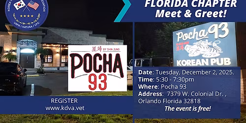 Korea veterans Meet & Greet