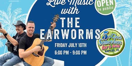 LIVE MUSIC : THE EARWORMS