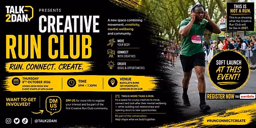 Talk 2 Dan: Creative Networking \u2014 Run. Connect. Create.