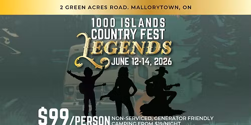 1000 Islands Country Fest Legends