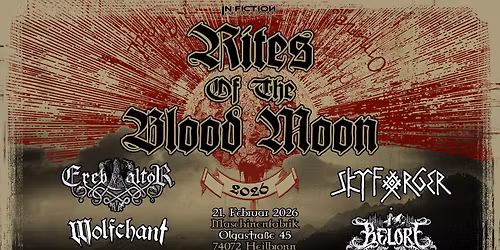 Ereb Altor | Skyforger | Wolfchant | Belore | Rites Of The Blood Moon Tour 2026