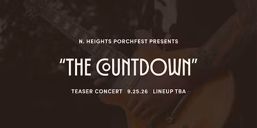 North Heights Porchfest Teaser Concert: The Countdown