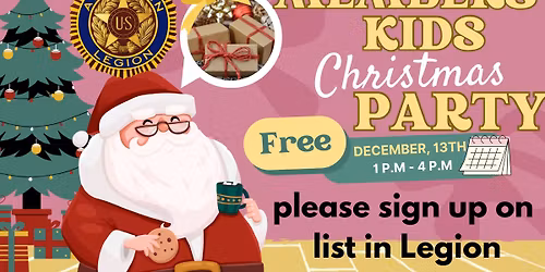 Members Kids Christmas Party