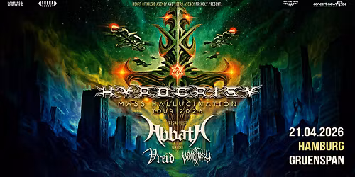 HYPOCRISY - Mass Hallucination Tour 2026 | Hamburg