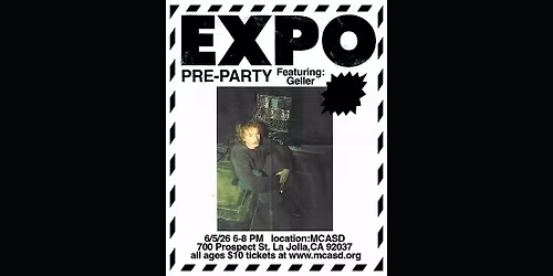 MCASD EXPO Pre-Party: Geller