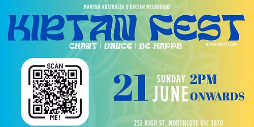 Kirtan Fest - Melbourne Winter 2026