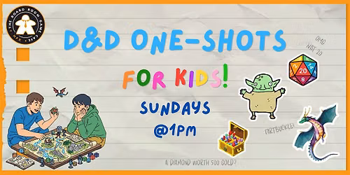 Sunday Sessions: D&D for Kids!