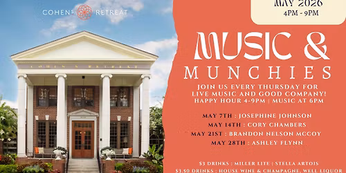 May 2025 Music & Munchies