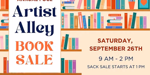 Artist Alley Book Sale