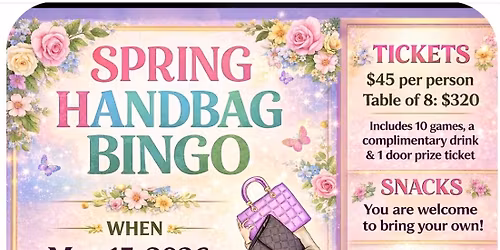 Handbag Bingo