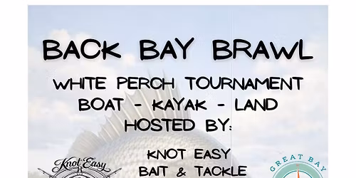 BACK BAY BRAWL PERCH TOURNAMENT 