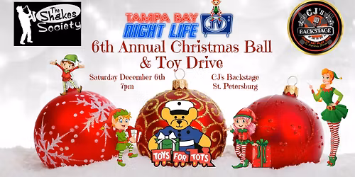 Tampa Bay nightlife TV's 6th Annual Christmas Ball & Toy Drive