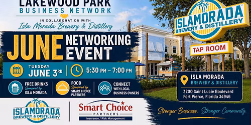 June Business & Brews at Isla Morada