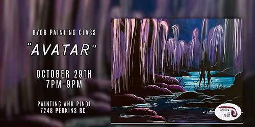 \ud83c\udf0c Avatar \u2013 BYOB Painting Class
