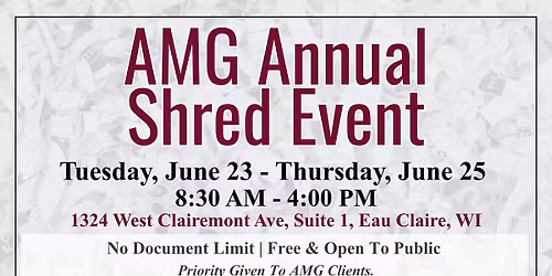Eau Claire Office Annual Shred