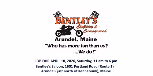 Bentley's Job Fair April 18, 11 am to 6 pm