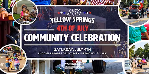 2026 Yellow Springs July 4th Community Celebration