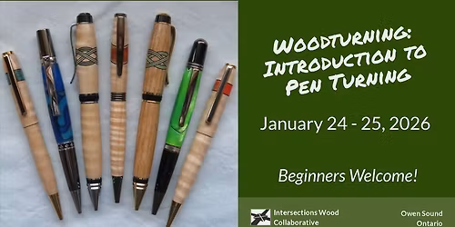 Woodturning: Introduction to Pen Turning with Carl Durance