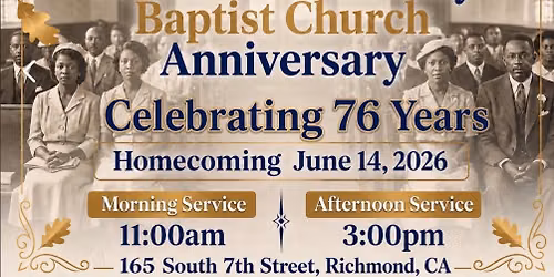 Church Anniversary